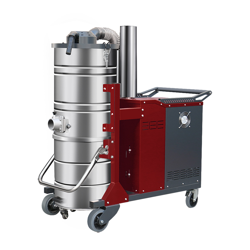 柳州坦洁380V 双桶手动反吹工业吸尘器X8系列
