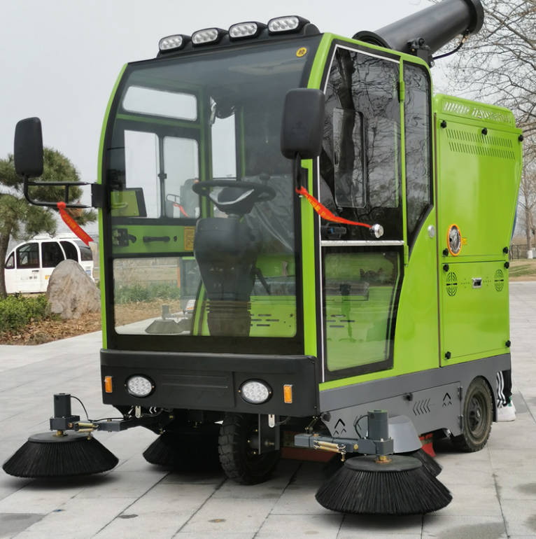柳州道路清洁广泛应用电动环卫清扫车